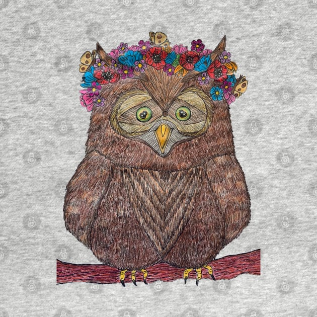 Woodland Owl by LuvbuzzArt